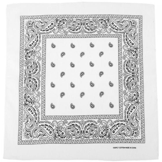 MFH Bandana en coton blanc