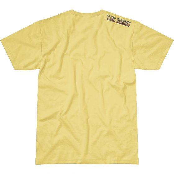 7.62 Design T-shirt Don't Tread On Me jaune