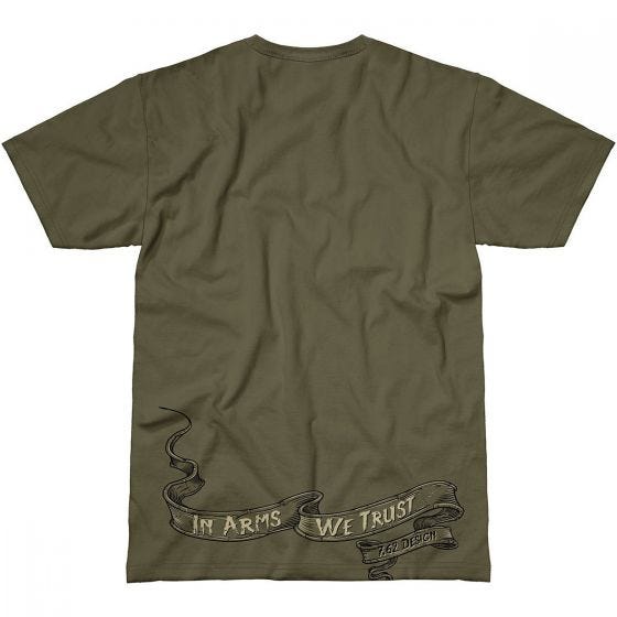 7.62 Design T-shirt In Arms We Trust vert