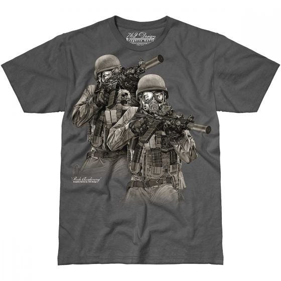 7.62 Design T-shirt Rude Awakening Charcoal