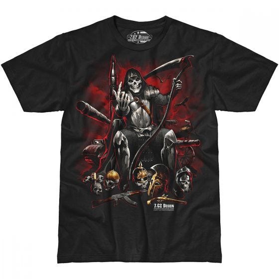 7.62 Design T-shirt Warlord noir