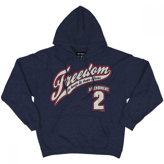 7.62 Design Sweatshirt à capuche 2nd Amendment Freedom Navy Heather