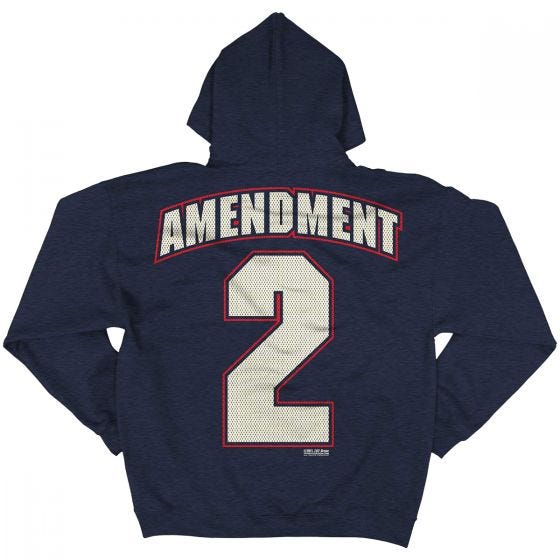 7.62 Design Sweatshirt à capuche 2nd Amendment Freedom Navy Heather