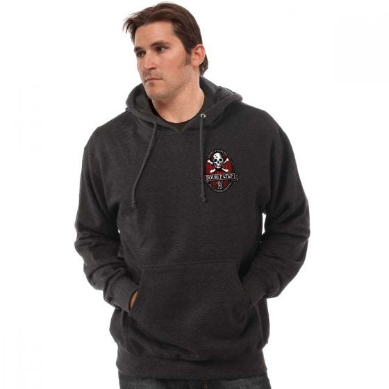 7.62 Design Sweatshirt à capuche Double Tap Charcoal