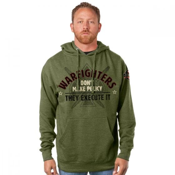 7.62 Design Sweatshirt à capuche Warfighters Heather Green