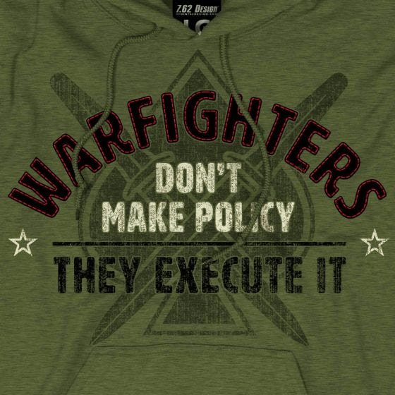 7.62 Design Sweatshirt à capuche Warfighters Heather Green