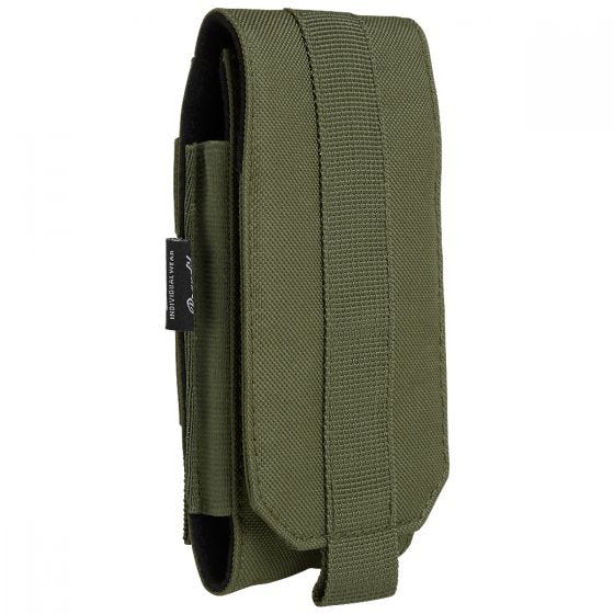 Brandit MOLLE Phone Pouch Large Olive