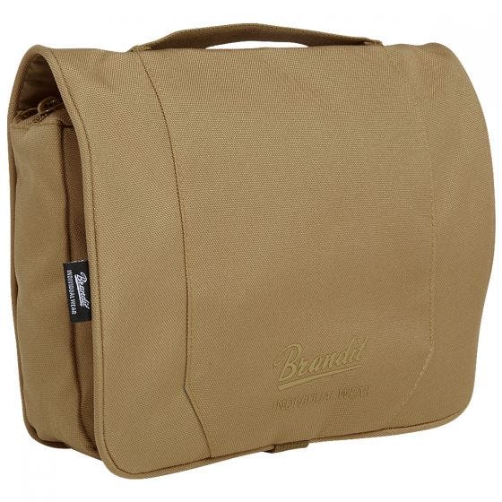 Brandit Toiletry Bag Large Camel