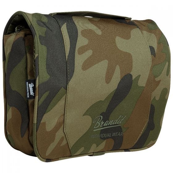 Brandit Toiletry Bag Large Woodland