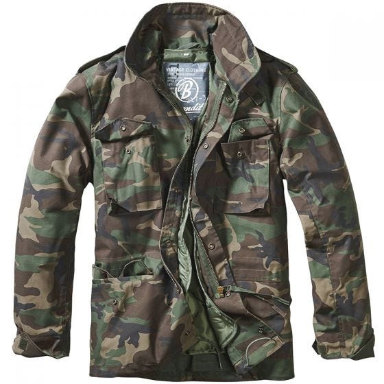 Brandit Veste M-65 Classic Woodland