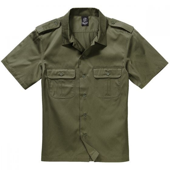 Brandit T-Shirt à manches courtes US vert olive