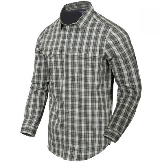 Helikon Covert Concealed Carry Shirt Foggy Grey Plaid