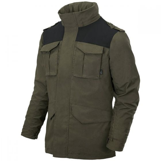 Helikon Covert M-65 Jacket Taiga Green / Black