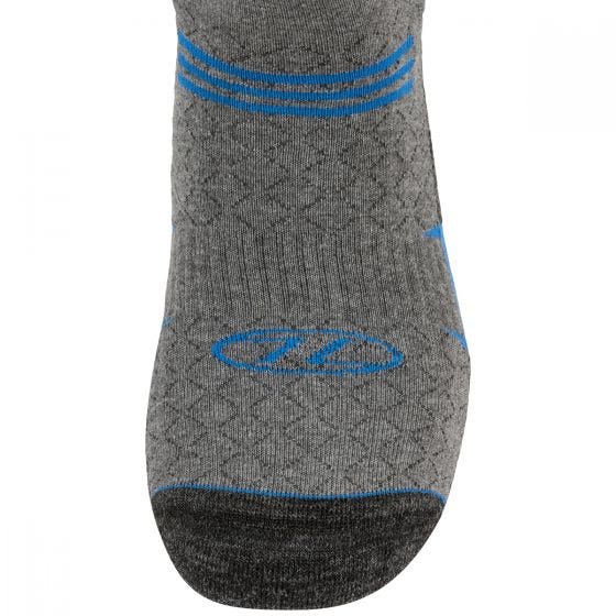 Highlander Chaussettes en laine mérinos Base - gris