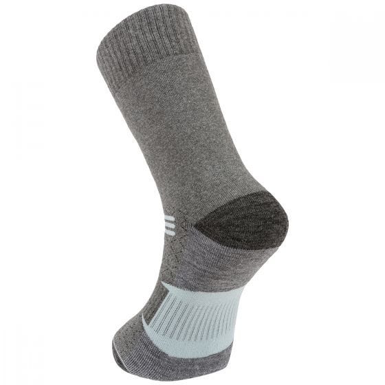 Highlander Chaussettes en coton Trek - gris