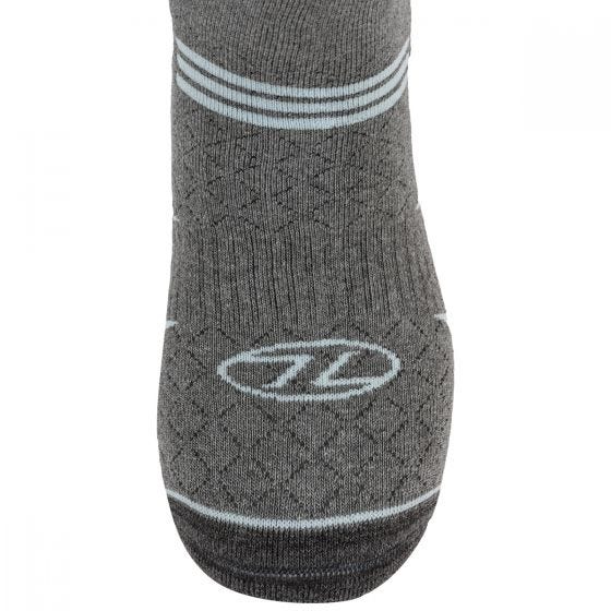 Highlander Chaussettes en coton Trek - gris