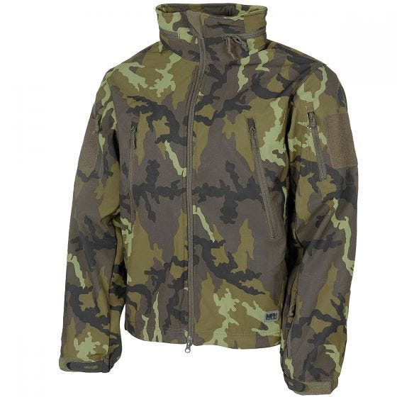 MFH Veste Softshell Scorpion Czech Woodland