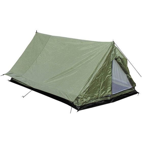 MFH Tente 2 personnes Minipack avec moustiquaire OD Green