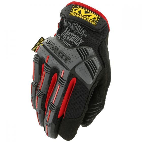 Mechanix Wear Gants M-Pact Noir/Rouge