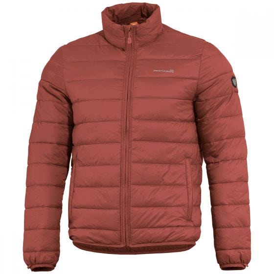 Pentagon Nucleus Liner Jacket Maroon Red