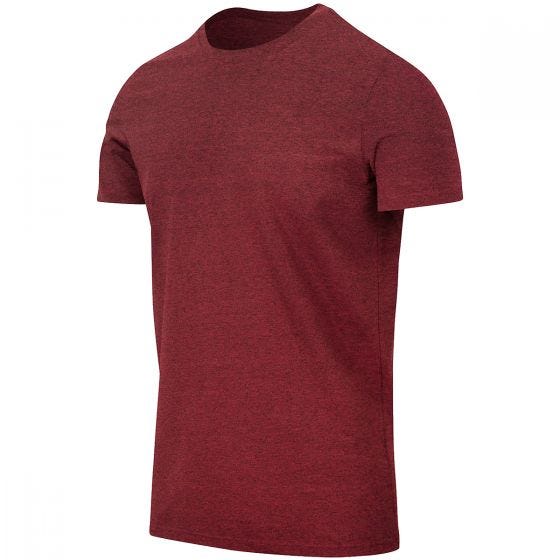 Helikon T-shirt Slim - chiné rouge