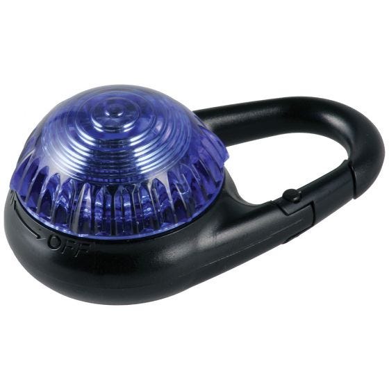 Adventure Lights Lampe clipsable Guardian Tag-It bleue