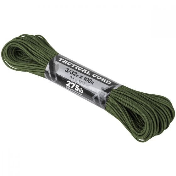 Atwood Rope 100ft 275 Tactical Cord Olive Drab