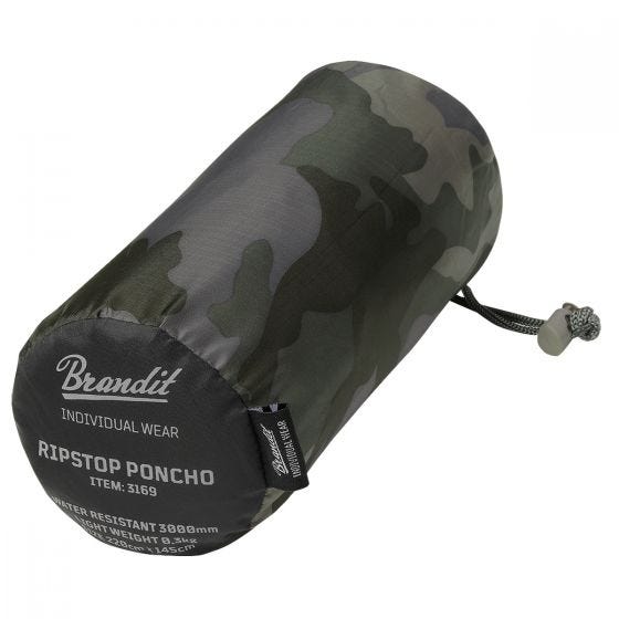 Brandit Ripstop Poncho Dark Camo
