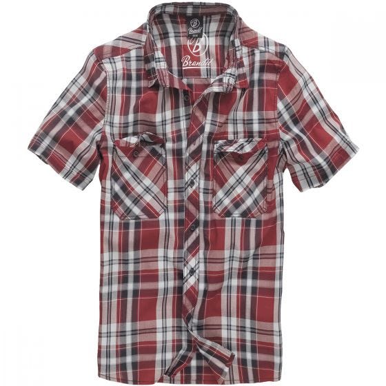 Brandit Chemise Roadstar rouge