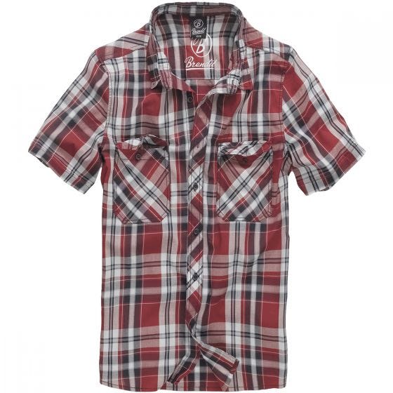 Brandit Chemise Roadstar rouge