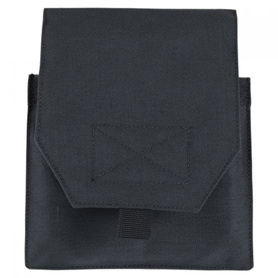 Condor Lot de 2 pochettes pour plaques latérales noires