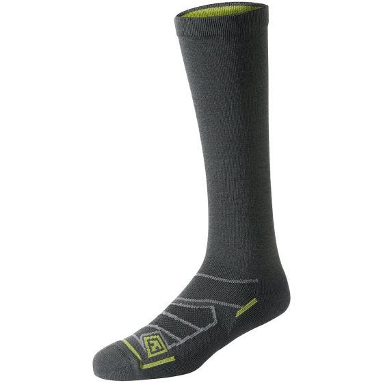 First Tactical Chaussettes All Season 9" laine mérinos Charcoal