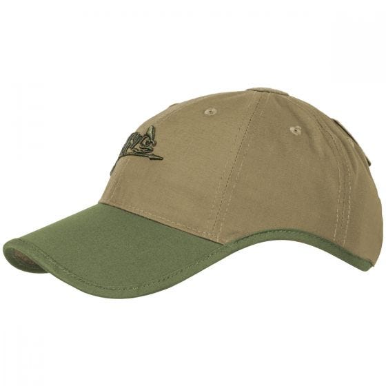 Helikon Logo Cap Polycotton Ripstop Coyote / Olive Green