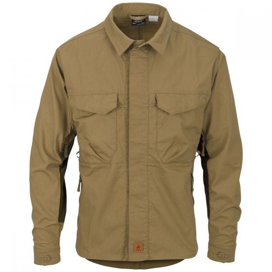 Helikon Woodsman Shirt Coyote / Taiga Green