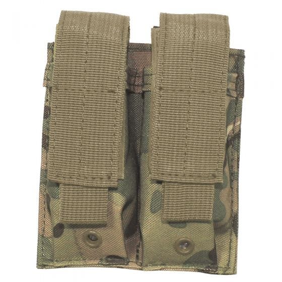 MFH Petit porte-chargeur double 9 mm MOLLE Operation Camo