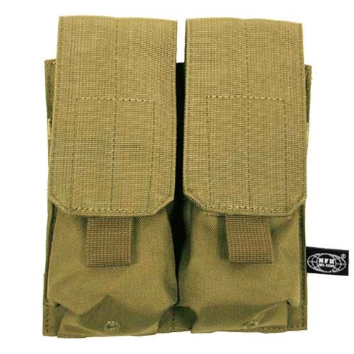 MFH Porte-chargeur double M4/M16 MOLLE Coyote