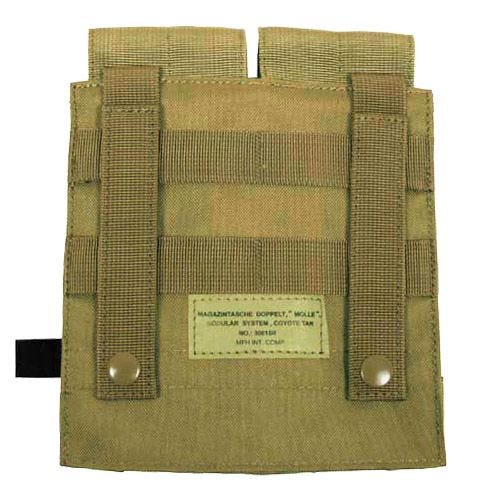 MFH Porte-chargeur double M4/M16 MOLLE Coyote