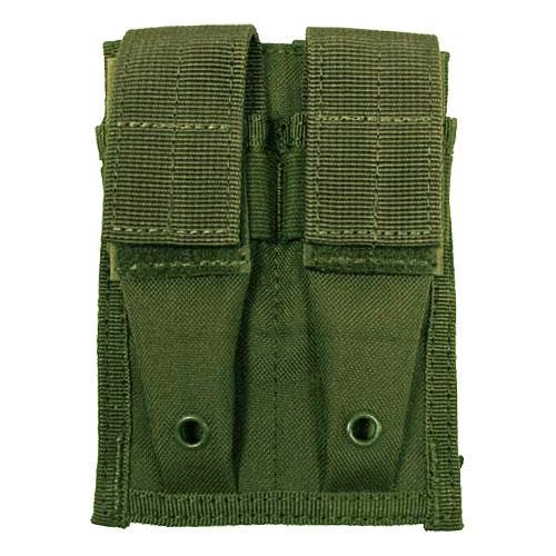 MFH Petit porte-chargeur double 9 mm MOLLE vert olive