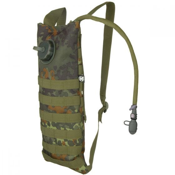 MFH Poche d'hydratation et de rangement MOLLE Flecktarn