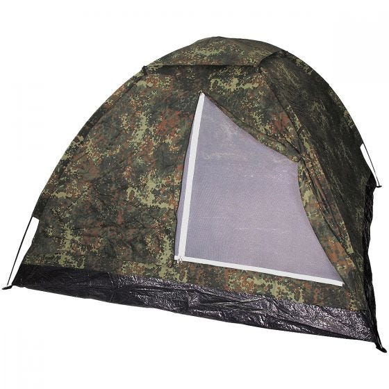 MFH Tente 3 personnes Monodom avec moustiquaire Flecktarn