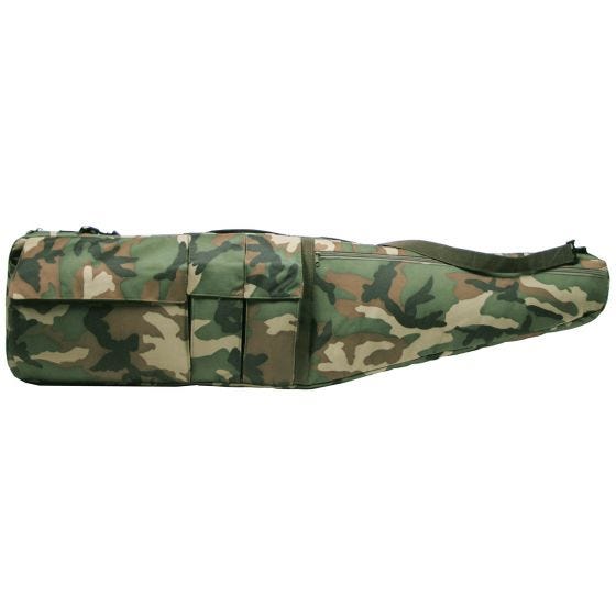 MFH Sacoche à fusil Woodland Camo