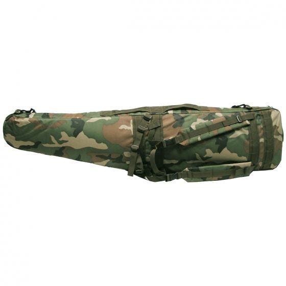 MFH Sacoche à fusil Woodland Camo