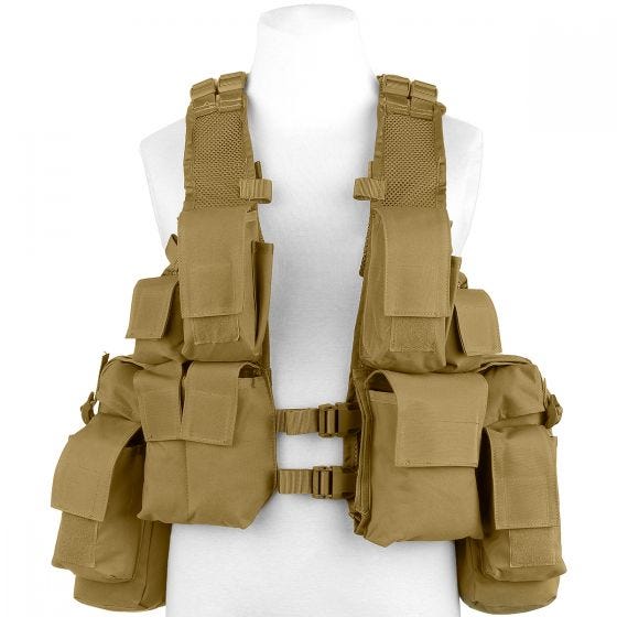 MFH Gilet tactique sud-africain Coyote Tan