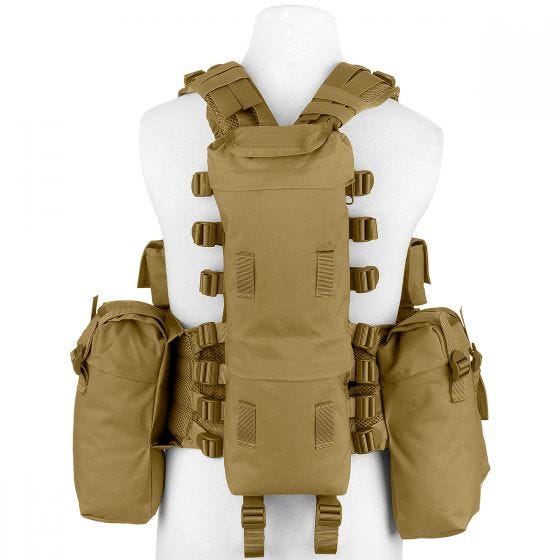 MFH Gilet tactique sud-africain Coyote Tan