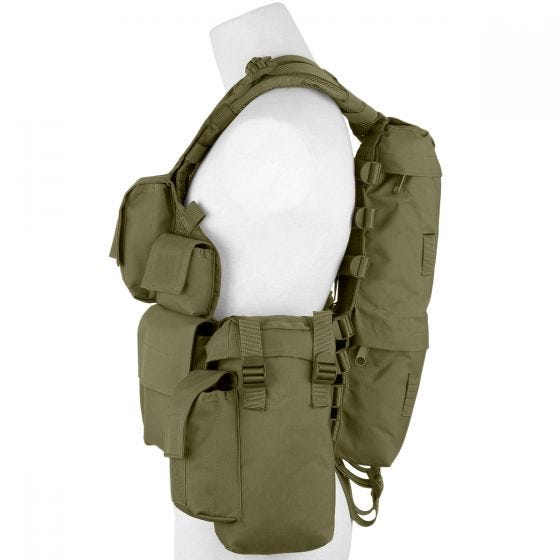 MFH Gilet tactique sud-africain OD Green