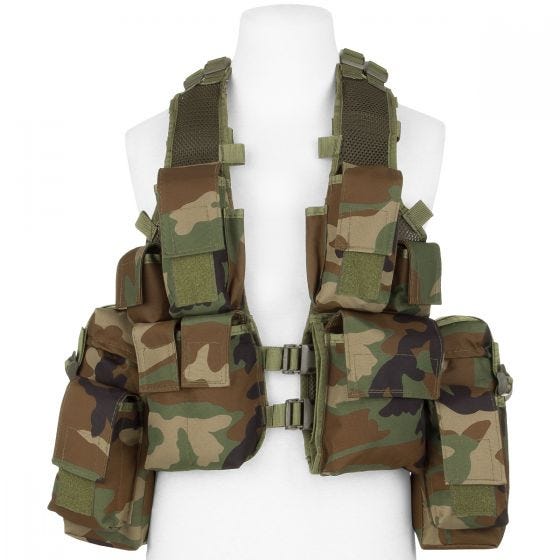 MFH Gilet tactique sud-africain Woodland