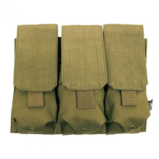 MFH Porte-chargeur triple M4/M16 MOLLE Coyote