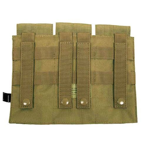 MFH Porte-chargeur triple M4/M16 MOLLE Coyote