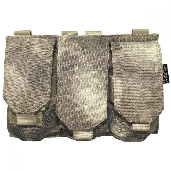 MFH Porte-chargeur triple M4/M16 MOLLE HDT Camo AU