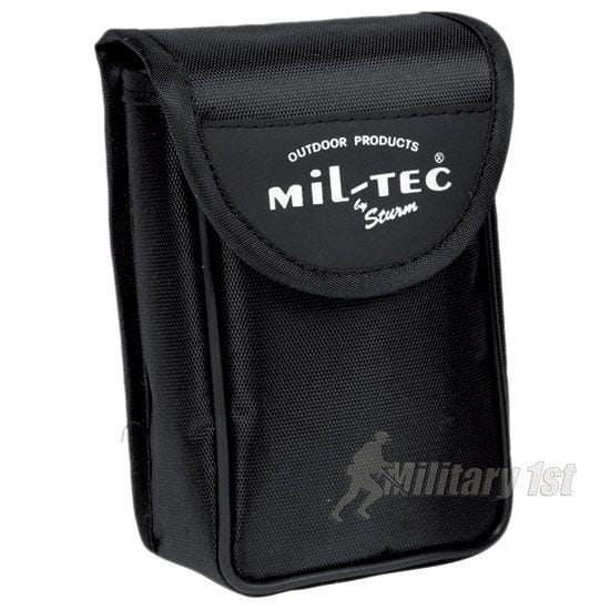 Mil-Tec Jumelles pliables 10x25 noires